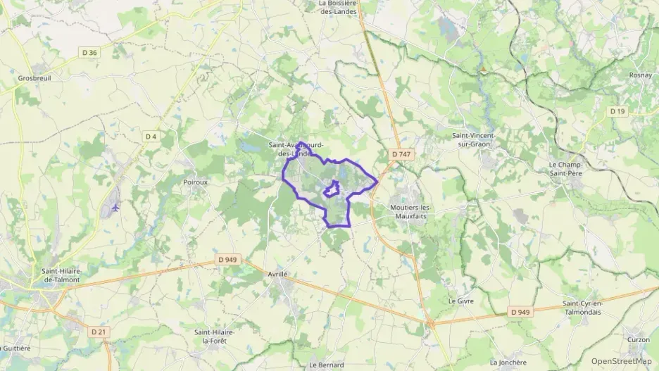 Maison 80 m² deux pieces à vendre à Saint-Avaugourd-des-Landes