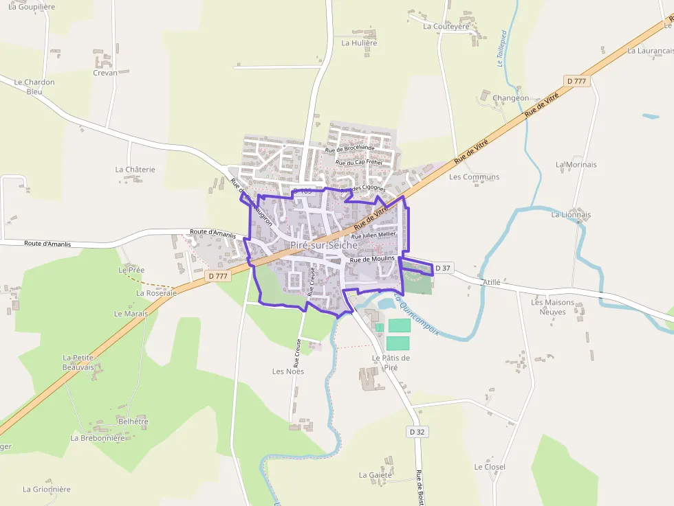 Maison 65 m² trois pièces à vendre à Piré-Chancé