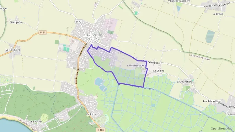 Maison 110 m² cinq pièces à vendre à Longeville-sur-Mer