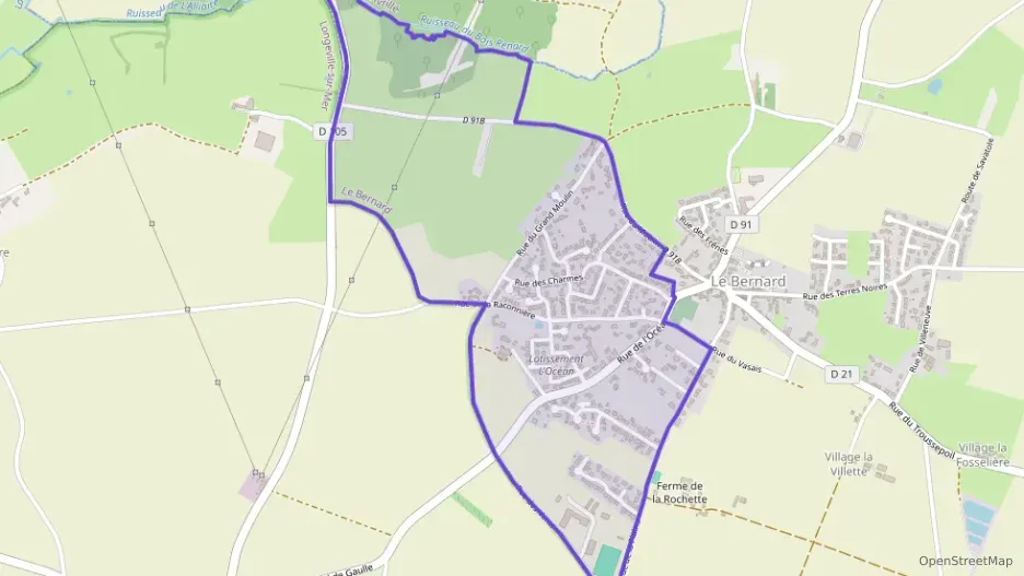 Maison 86 m² quatre pièces à vendre à Le Bernard Maison 86 m² quatre pièces à vendre à Le Bernard