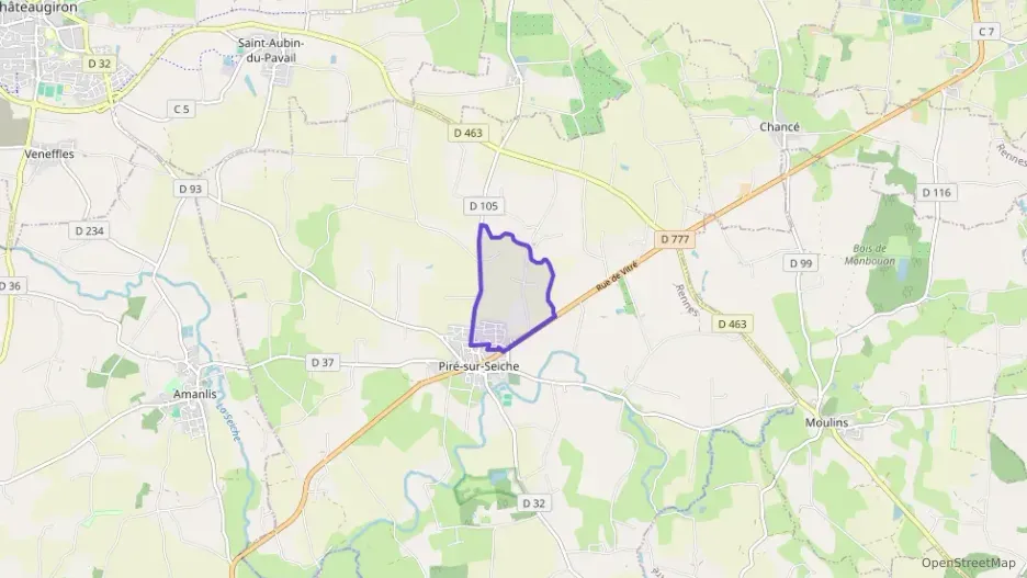 Maison 109 m² quatre pièces à vendre à Piré-Chancé