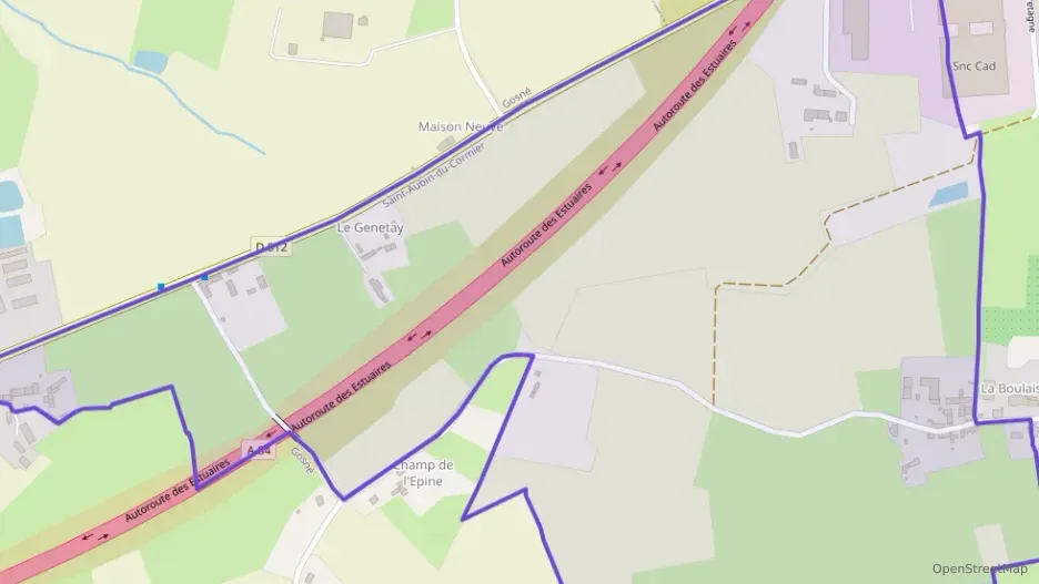 Maison 90 m² trois pièces à vendre à Saint-Aubin-du-Cormier