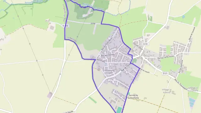 Maison 64 m² trois pièces à vendre à Le Bernard