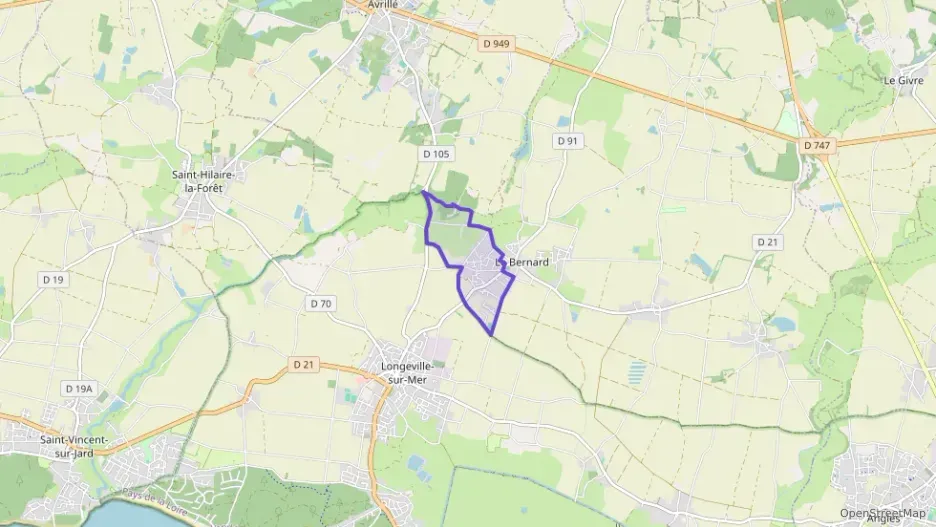 Maison 64 m² trois pièces à vendre à Le Bernard