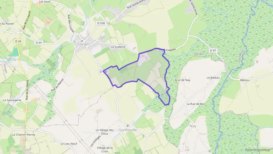 Maison 82 m² quatre pièces à vendre à Gorges