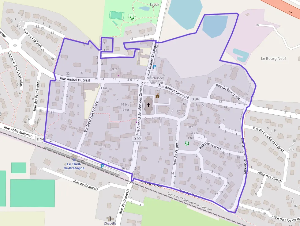 Maison 102 m² quatre pièces à vendre à Le Theil-de-Bretagne