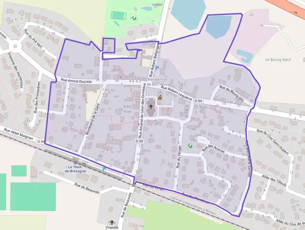 Maison 102 m² quatre pièces à vendre à Le Theil-de-Bretagne