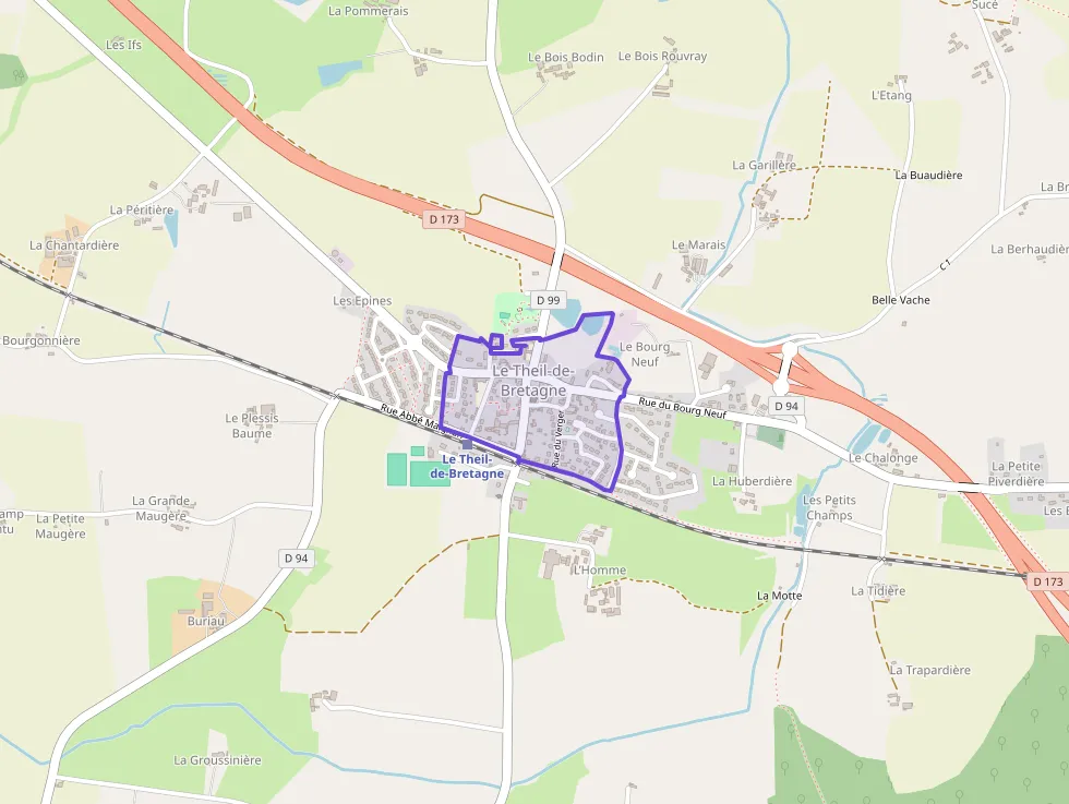 Maison 102 m² quatre pièces à vendre à Le Theil-de-Bretagne