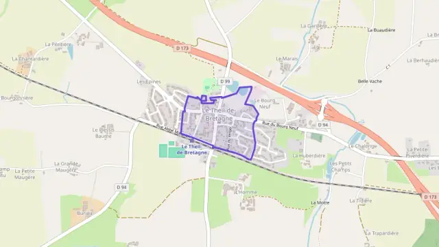 Maison 102 m² quatre pièces à vendre à Le Theil-de-Bretagne