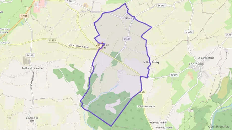 Maison 87 m² quatre pièces à vendre à Clitourps