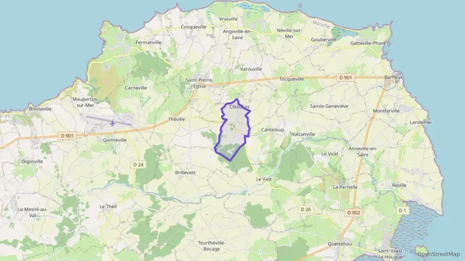 Maison 87 m² quatre pièces à vendre à Clitourps