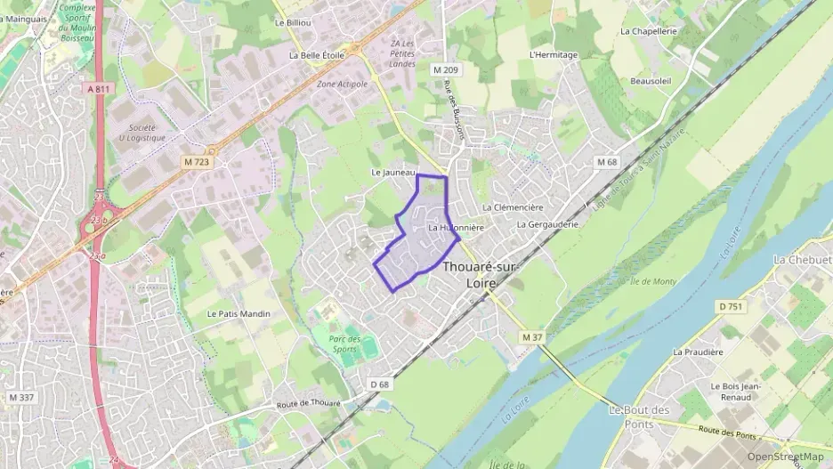 Maison 74 m² trois pièces à vendre à Thouaré-sur-Loire Maison 74 m² trois pièces à vendre à Thouaré-sur-Loire