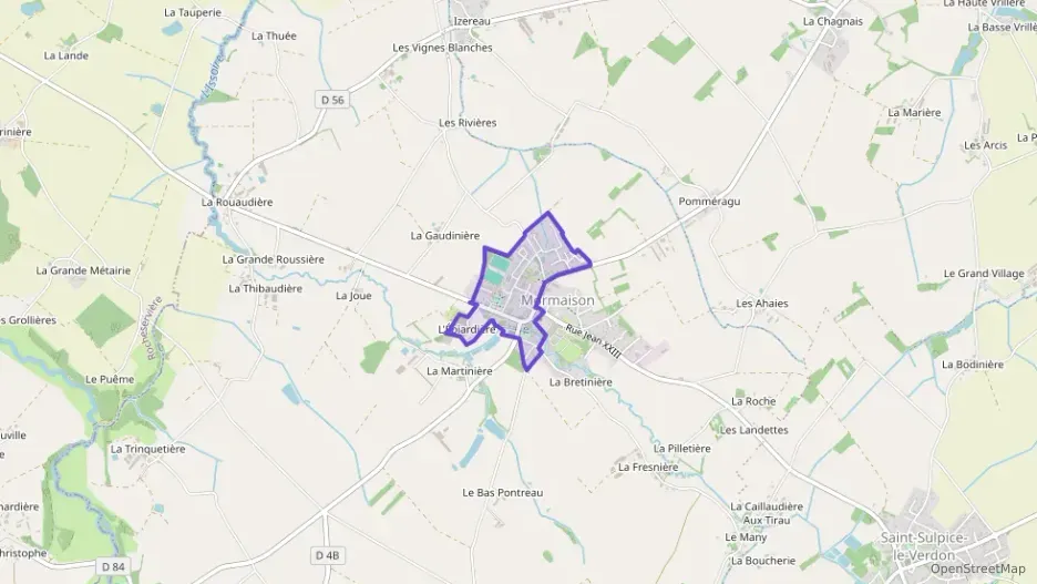 Maison 84 m² trois pièces à vendre à Montréverd