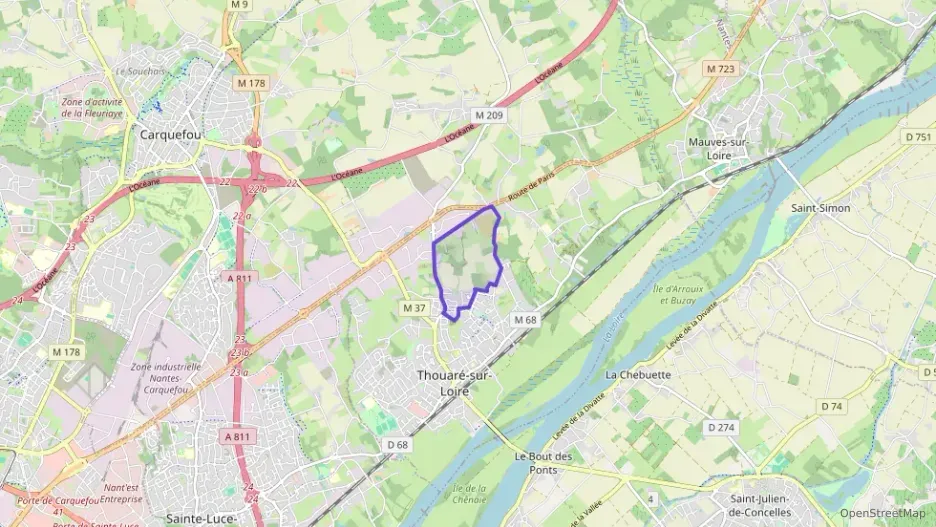 Maison 103 m² cinq pièces à vendre à Thouaré-sur-Loire Maison 103 m² cinq pièces à vendre à Thouaré-sur-Loire