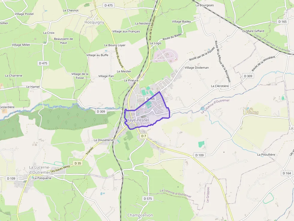 Maison 81 m² quatre pièces à vendre à La Haye-Pesnel