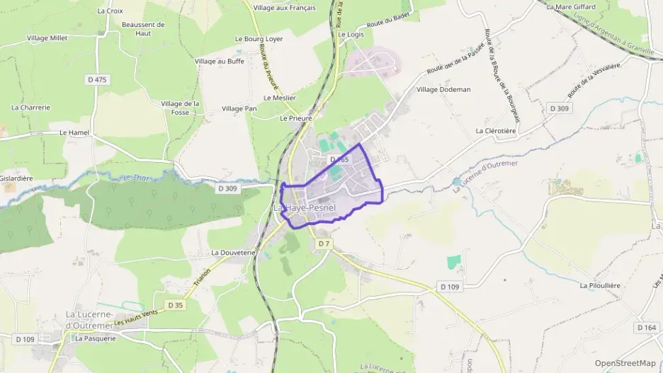 Maison 81 m² quatre pièces à vendre à La Haye-Pesnel Maison 81 m² quatre pièces à vendre à La Haye-Pesnel