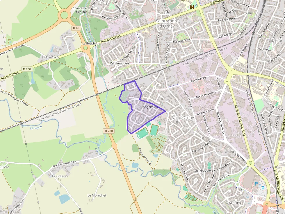 Maison 84 m² quatre pièces à vendre à La Roche-sur-Yon