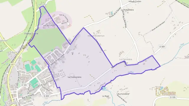 Maison 78 m² trois pièces à vendre à La Haye-Pesnel