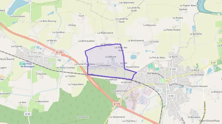 Maison 137 m² cinq pièces à vendre à Le Theil-de-Bretagne