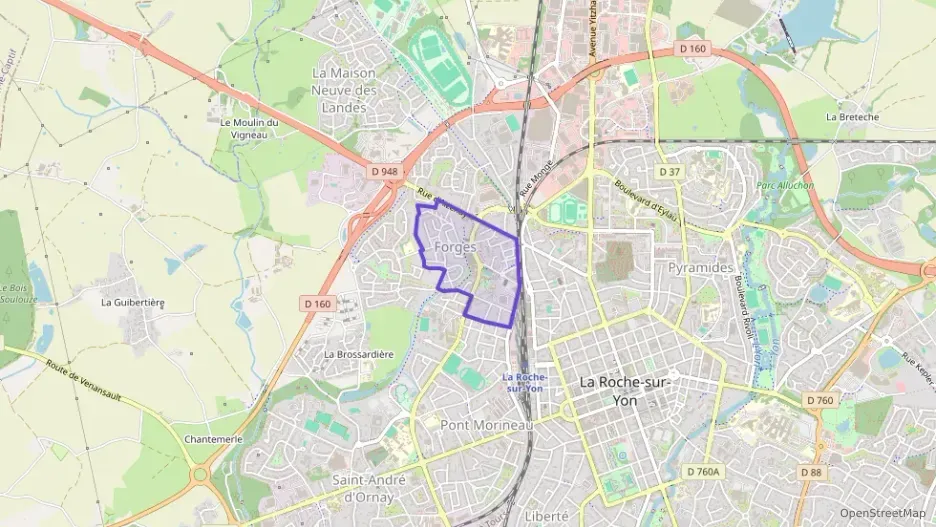 Maison 62 m² quatre pièces à vendre à La Roche-sur-Yon