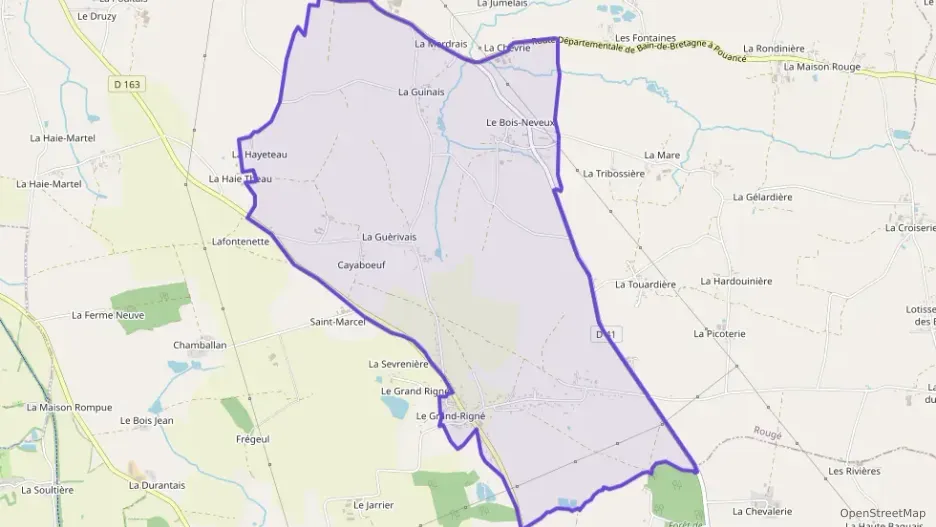 Maison 64 m² deux pieces à vendre à Rougé Maison 64 m² deux pieces à vendre à Rougé