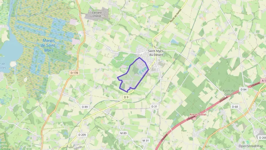 Maison 109 m² quatre pièces à vendre à Saint-Mars-du-Désert