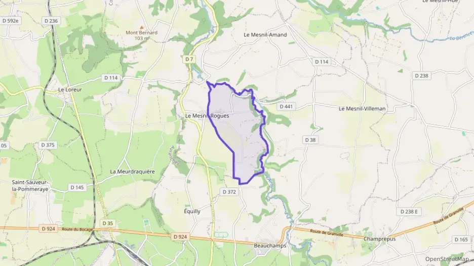 Maison 95 m² trois pièces à vendre à Gavray-sur-Sienne