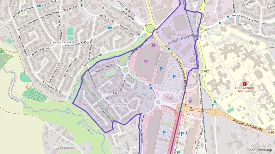 Maison 85 m² quatre pièces à vendre à La Roche-sur-Yon