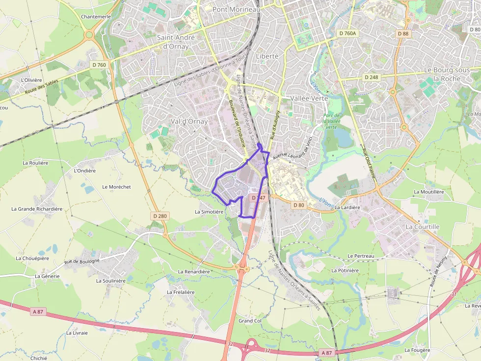 Maison 85 m² quatre pièces à vendre à La Roche-sur-Yon