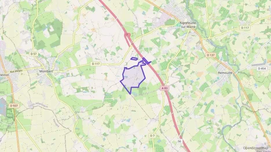 Maison 126 m² cinq pièces à vendre à Aigrefeuille-sur-Maine Maison 126 m² cinq pièces à vendre à Aigrefeuille-sur-Maine