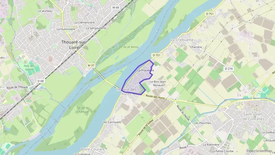 Maison 68 m² trois pièces à vendre à Saint-Julien-de-Concelles