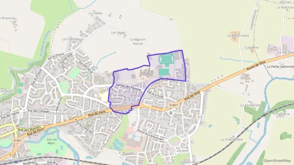 Maison 134 m² sept pièces à vendre à Châteaubourg