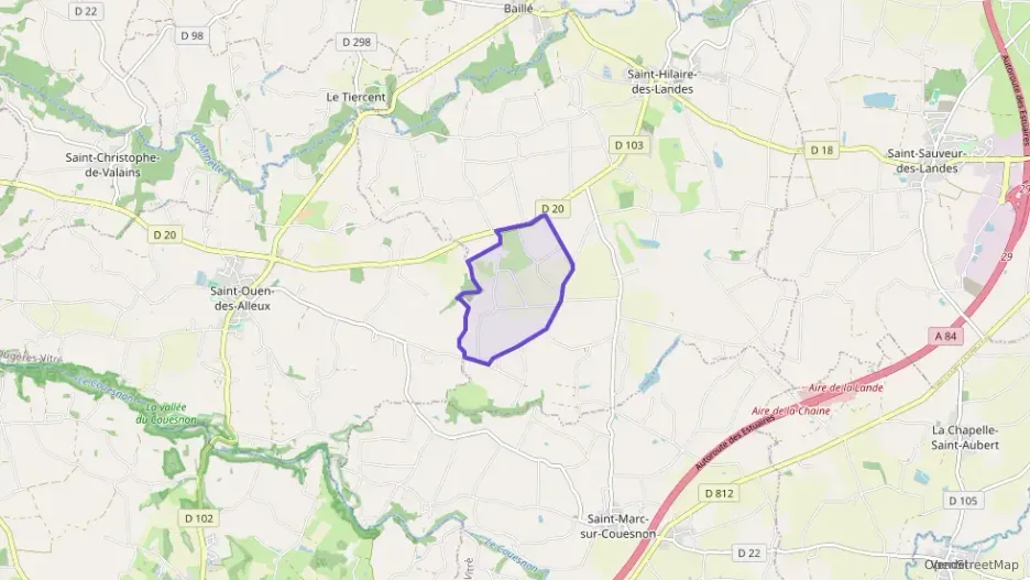 Maison 73 m² trois pièces à vendre à Saint-Hilaire-des-Landes Maison 73 m² trois pièces à vendre à Saint-Hilaire-des-Landes