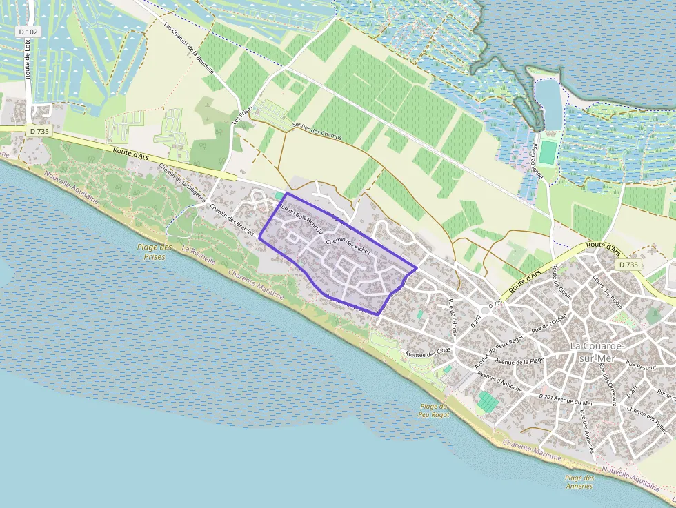 Maison 93 m² quatre pièces à vendre à La Couarde-sur-Mer