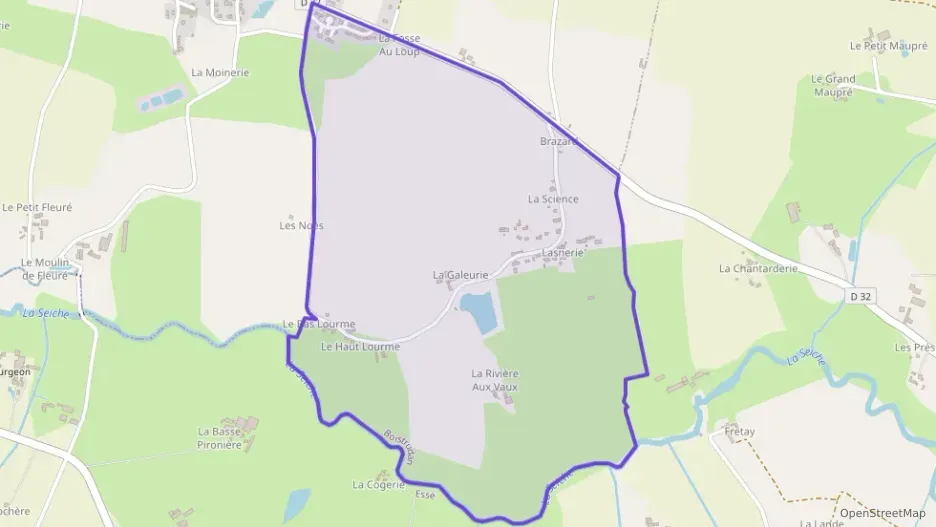 Maison 130 m² six pièces à vendre à Boistrudan Maison 130 m² six pièces à vendre à Boistrudan