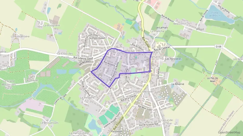 Maison 94 m² quatre pièces à vendre à Saint-Mars-du-Désert