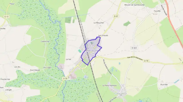 Maison 67 m² quatre pièces à vendre à Sainte-Mère-Église