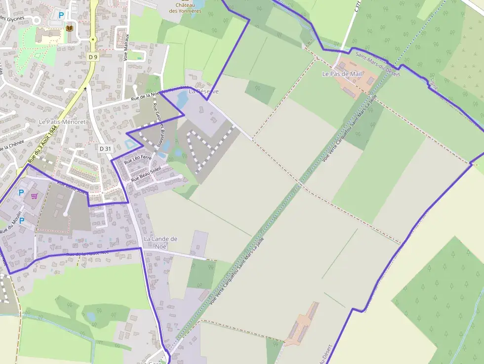 Maison 80 m² quatre pièces à vendre à Saint-Mars-du-Désert