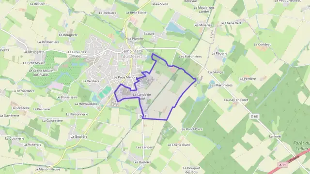 Maison 80 m² quatre pièces à vendre à Saint-Mars-du-Désert