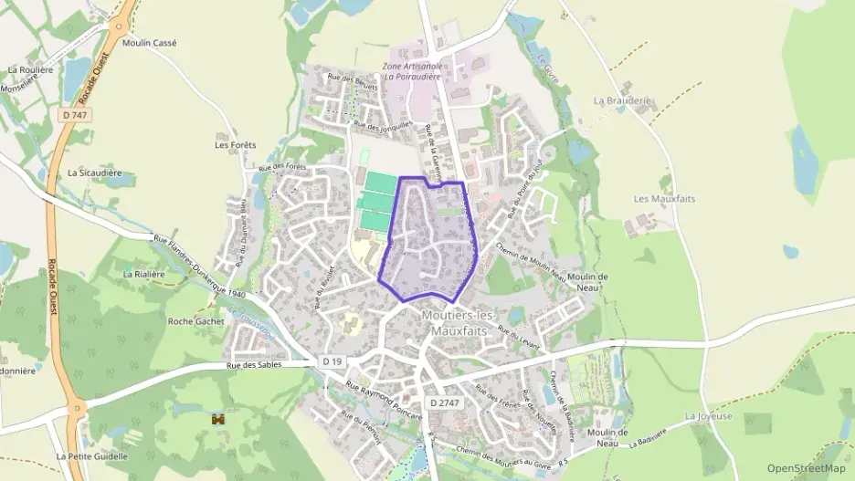 Maison 88 m² quatre pièces à vendre à Moutiers-les-Mauxfaits Maison 88 m² quatre pièces à vendre à Moutiers-les-Mauxfaits