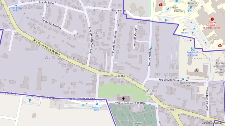 Maison 83 m² quatre pièces à vendre à Châteaubriant