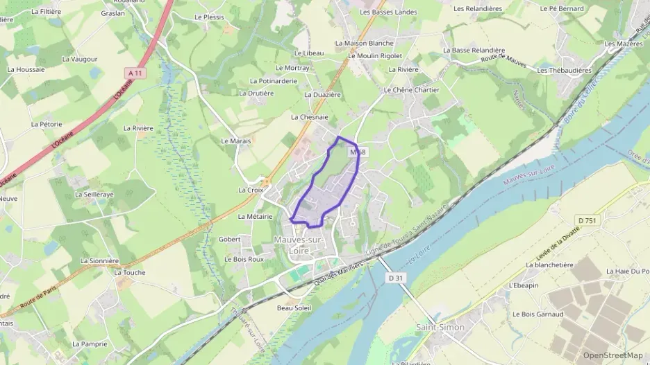Maison 58 m² deux pieces à vendre à Mauves-sur-Loire