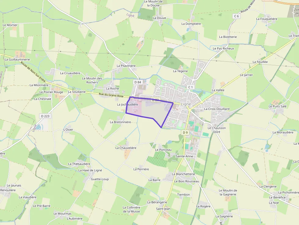 Maison 135 m² quatre pièces à vendre à Ligné