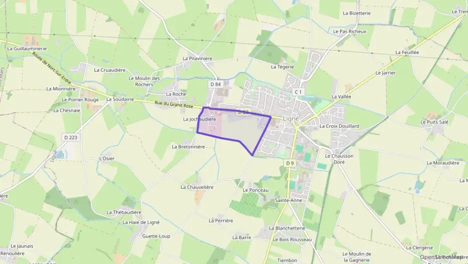 Maison 135 m² quatre pièces à vendre à Ligné Maison 135 m² quatre pièces à vendre à Ligné