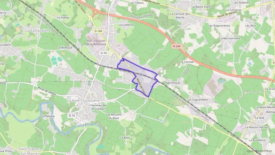 Maison 98 m² trois pièces à vendre à La Haie-Fouassière