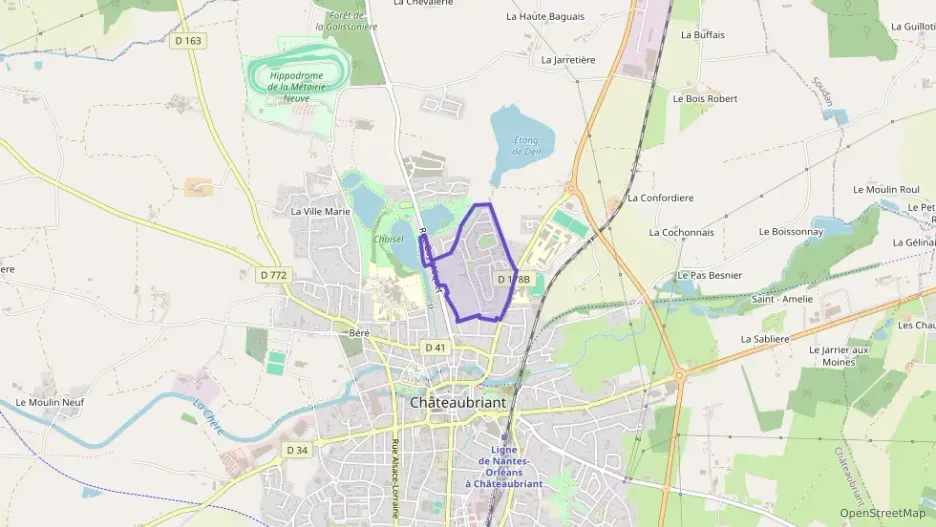 Maison 146 m² sept pièces à vendre à Châteaubriant Maison 146 m² sept pièces à vendre à Châteaubriant