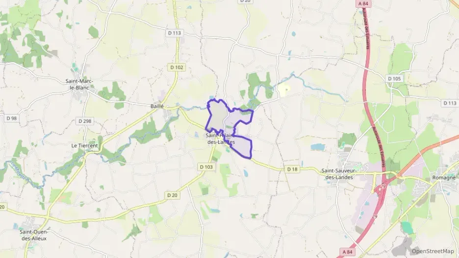 Maison 104 m² cinq pièces à vendre à Saint-Hilaire-des-Landes