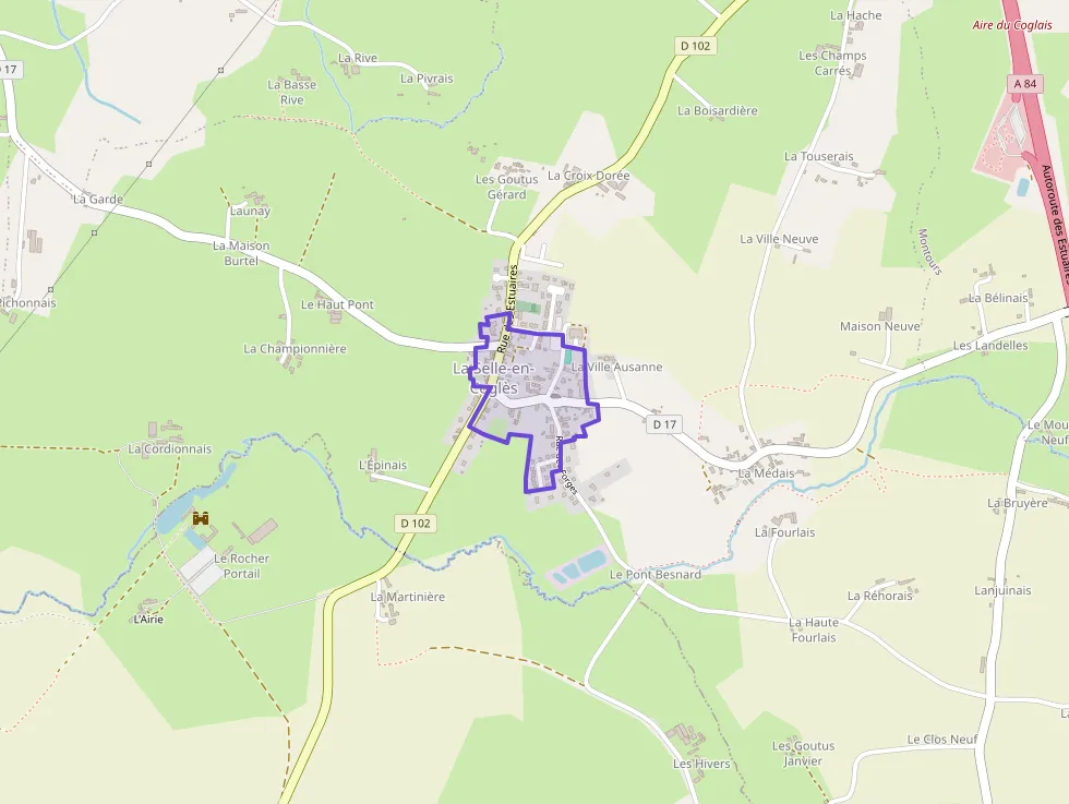 Maison 79 m² quatre pièces à vendre à Les Portes du Coglais