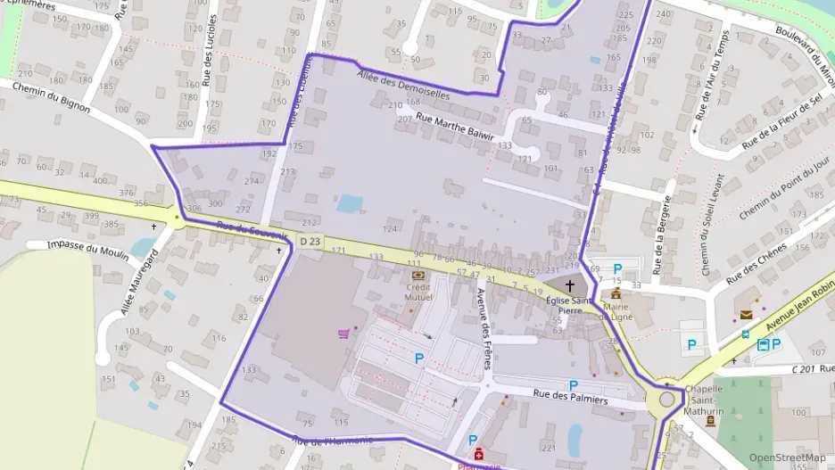 Maison 106 m² cinq pièces à vendre à Ligné