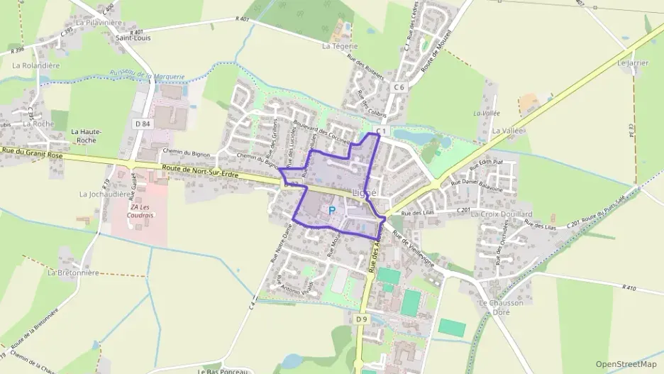 Maison 106 m² cinq pièces à vendre à Ligné